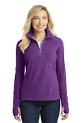 Port Authority Women's   Microfleece 1/2-Zip Pullover-1