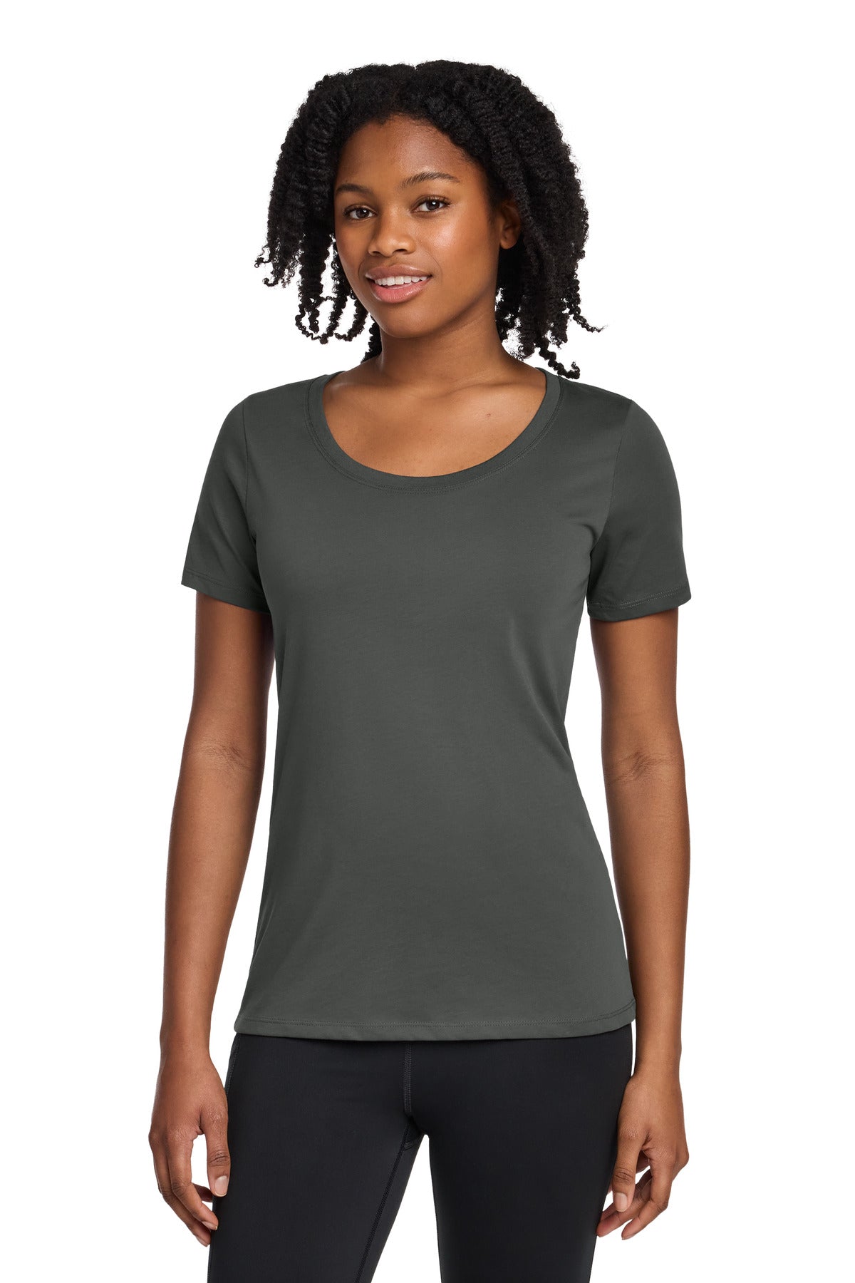 Nike Women's Dri-FIT Cotton/Poly Scoop Neck Tee