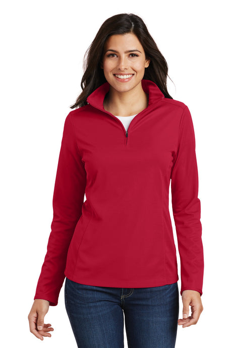 Port Authority Women's   Pinpoint Mesh 1/2-Zip