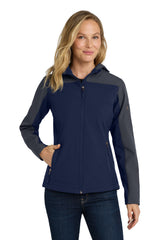 Port Authority Women's   Hooded Core Soft Shell Jacket