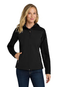 Port Authority Women's   Hooded Core Soft Shell Jacket