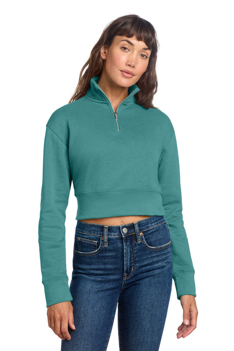 District Women's   V.I.T.   Fleece 1/2-Zip DT6111