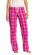 District Women's   Flannel Plaid Pant