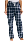District Women's   Flannel Plaid Pant