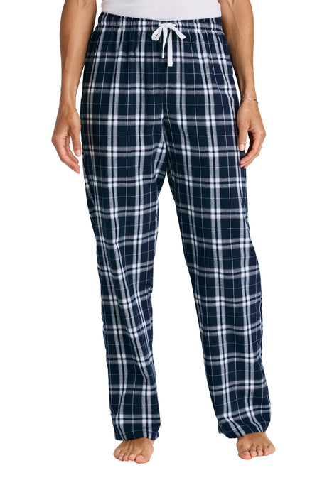 District Women's   Flannel Plaid Pant