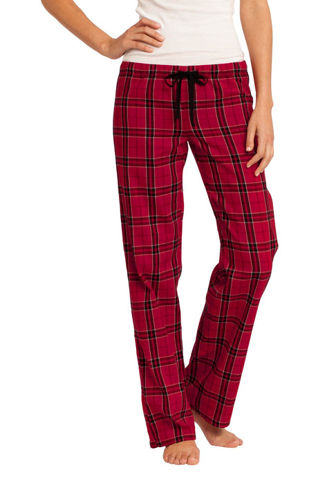 District Women's   Flannel Plaid Pant