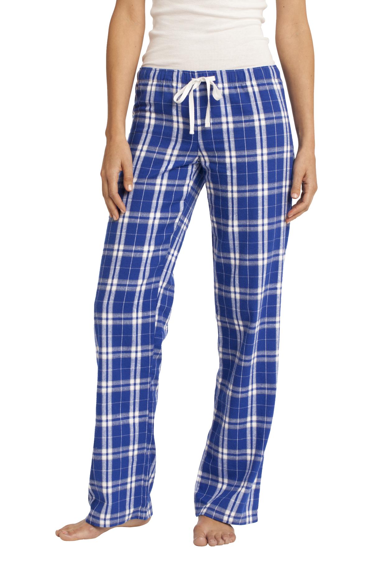 District Women's   Flannel Plaid Pant