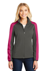 Port Authority Women's   Active Colorblock Soft Shell Jacket