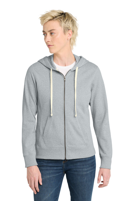 District Women's   Re-Fleece  Full-Zip Hoodie DT8103