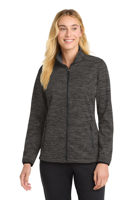 Sport-Tek Women's   PosiCharge   Electric Heather Soft Shell Jacket