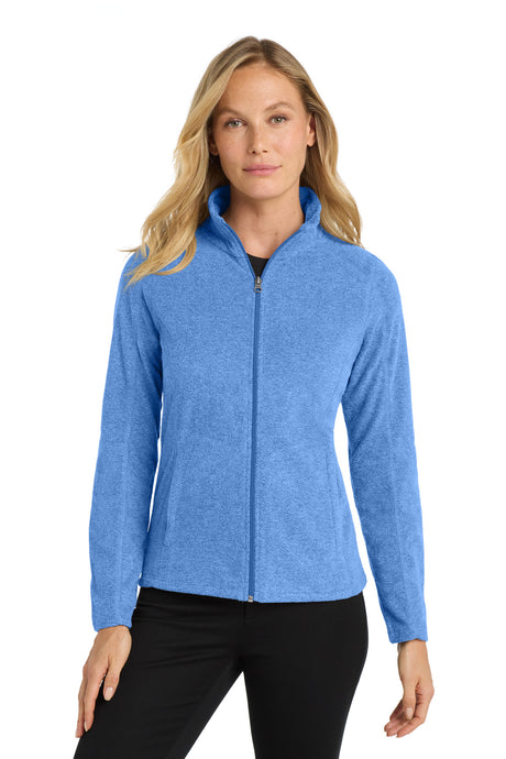Port Authority Women's   Heather Microfleece Full-Zip Jacket