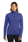 Sport-Tek Women's   Sport-Wick   Stretch 1/4-Zip Pullover