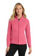 Port Authority Women's   Heather Microfleece Full-Zip Jacket