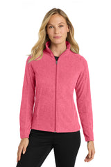 Port Authority Women's   Heather Microfleece Full-Zip Jacket
