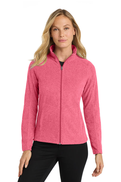 Port Authority Women's   Heather Microfleece Full-Zip Jacket