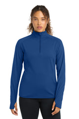 Sport-Tek Women's   Sport-Wick   Stretch 1/4-Zip Pullover