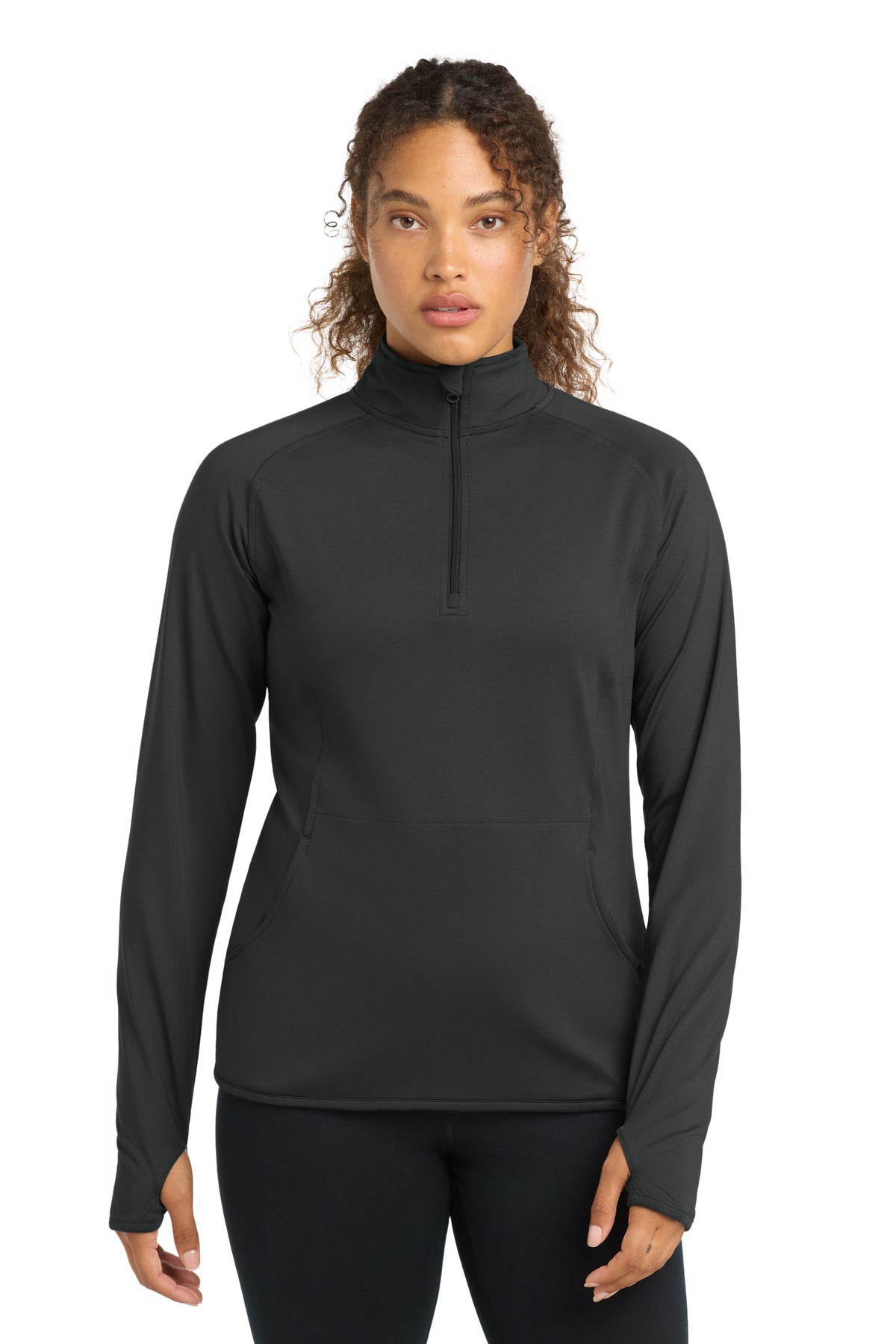Sport-Tek Women's   Sport-Wick   Stretch 1/4-Zip Pullover