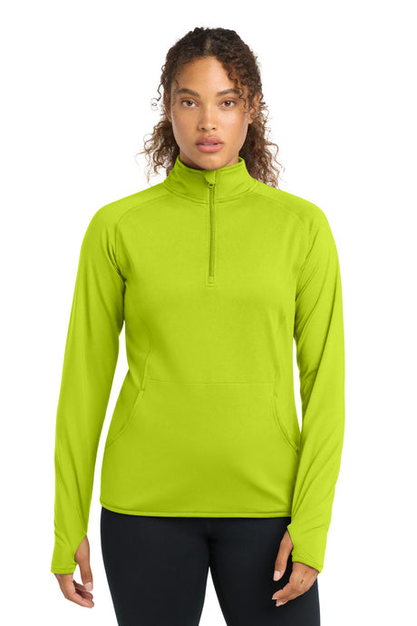 Sport-Tek Women's   Sport-Wick   Stretch 1/4-Zip Pullover