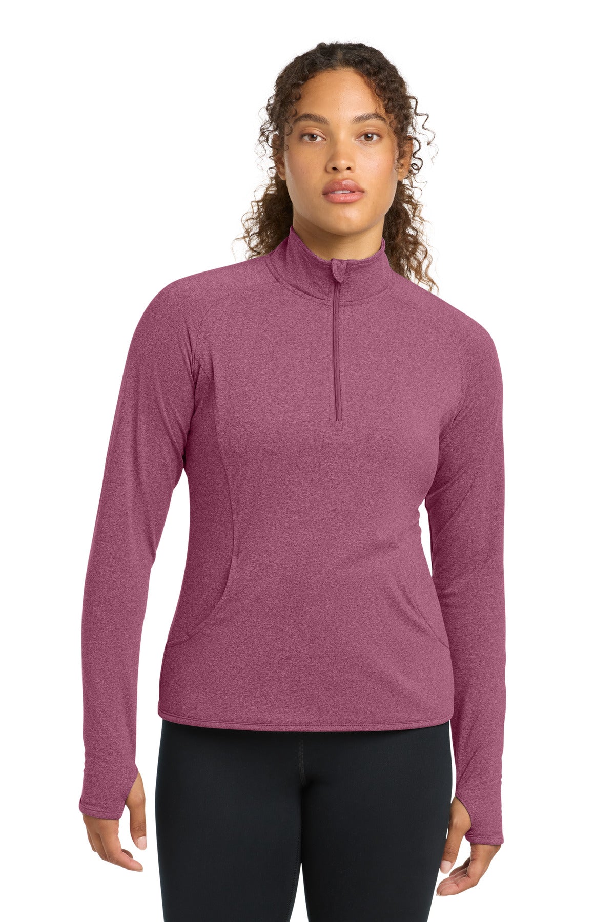 Sport-Tek Women's   Sport-Wick   Stretch 1/4-Zip Pullover