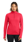 Sport-Tek Women's   Sport-Wick   Stretch 1/4-Zip Pullover