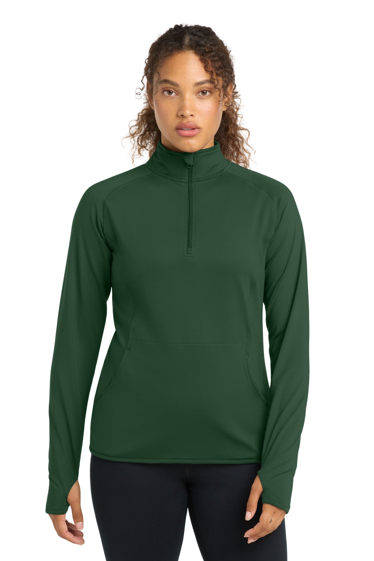 Sport-Tek Women's   Sport-Wick   Stretch 1/4-Zip Pullover