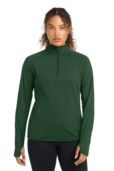 Sport-Tek Women's   Sport-Wick   Stretch 1/4-Zip Pullover