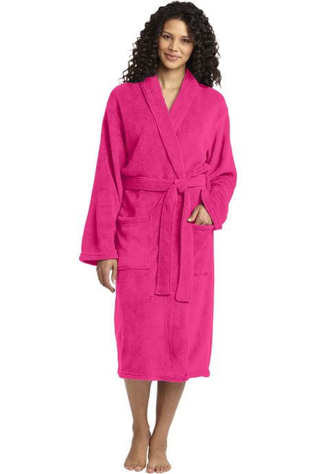 Port Authority    Plush Microfleece Shawl Collar Robe