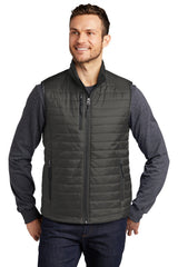 Port Authority Men's    Packable Puffy Vest J851