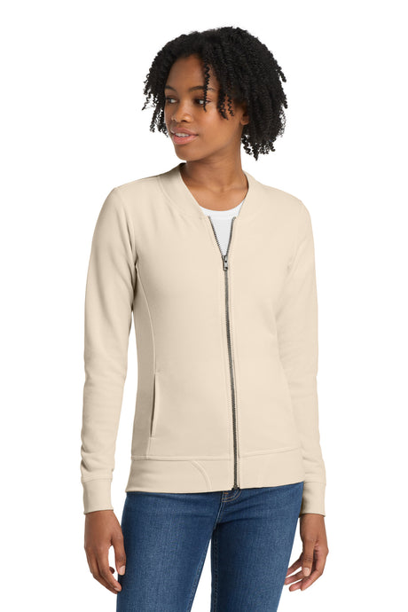 Sport-Tek Women's    Lightweight French Terry Bomber LST274