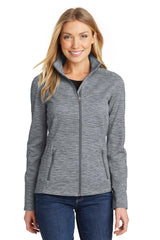 Port Authority Women's   Digi Stripe Fleece Jacket
