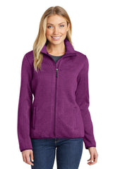 Port Authority Women's   Sweater Fleece Jacket
