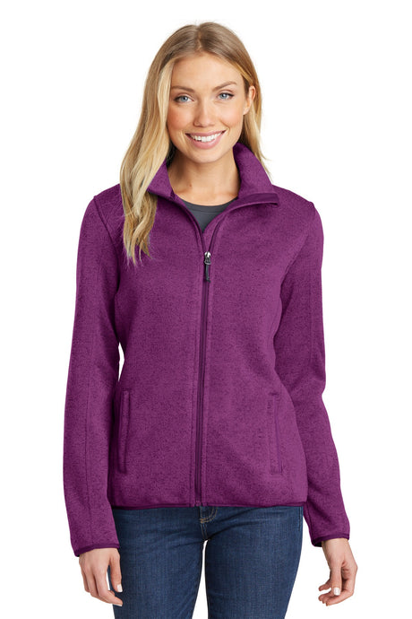 Port Authority Women's   Sweater Fleece Jacket