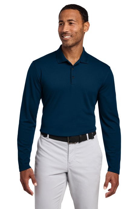 Nike Men's Dri-FIT Micro Pique 2.0 Long Sleeve Polo NKDC2104