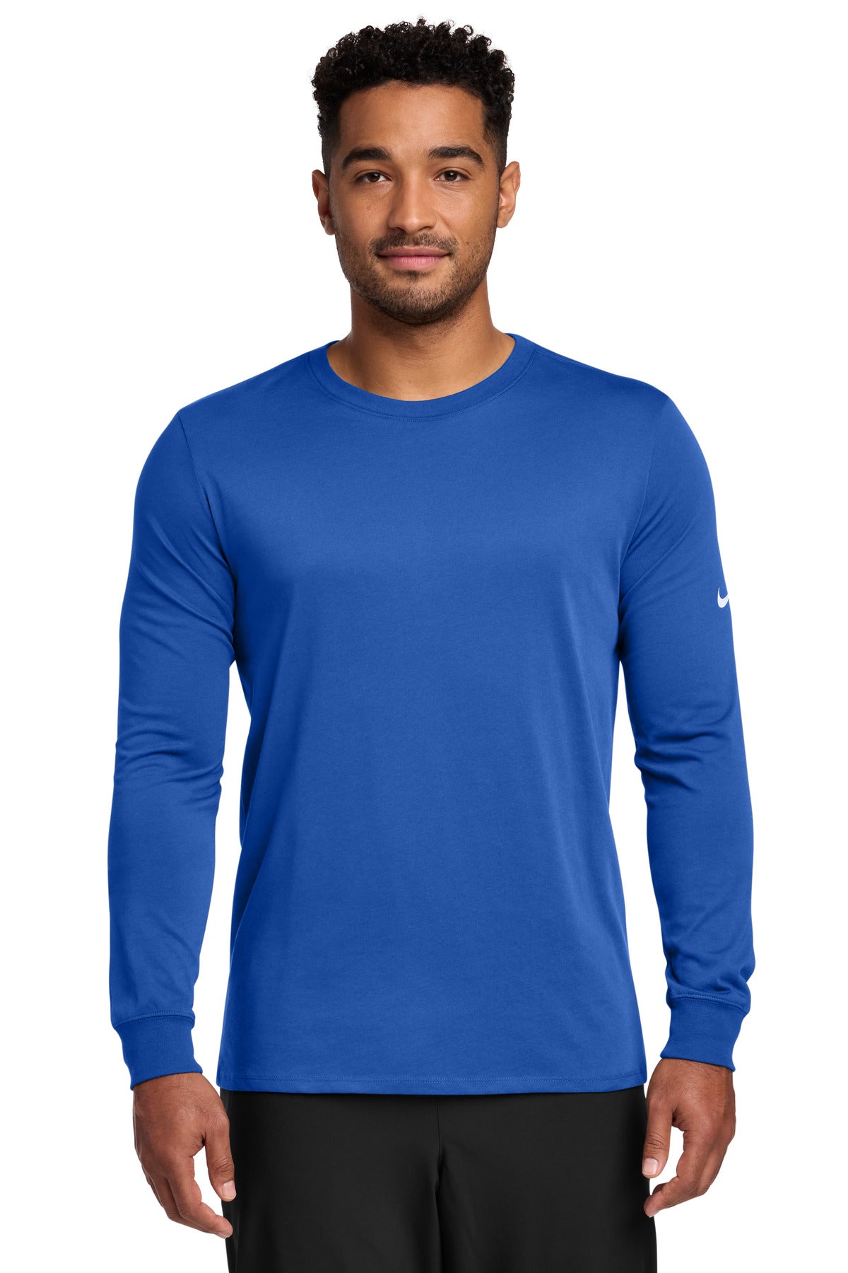 Nike Men's Dri-FIT Cotton/Poly Long Sleeve Tee