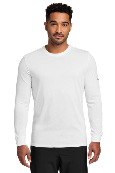 Nike Men's Dri-FIT Cotton/Poly Long Sleeve Tee