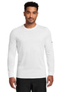 Nike Men's Dri-FIT Cotton/Poly Long Sleeve Tee