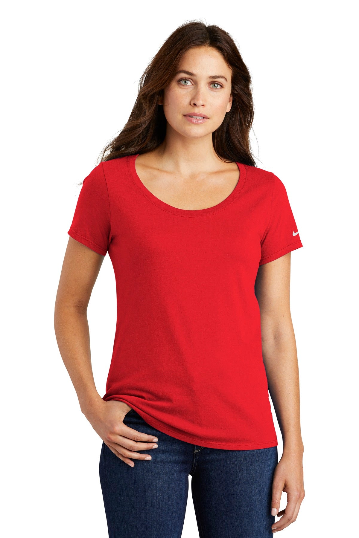 Nike Women's Core Cotton Scoop Neck Tee