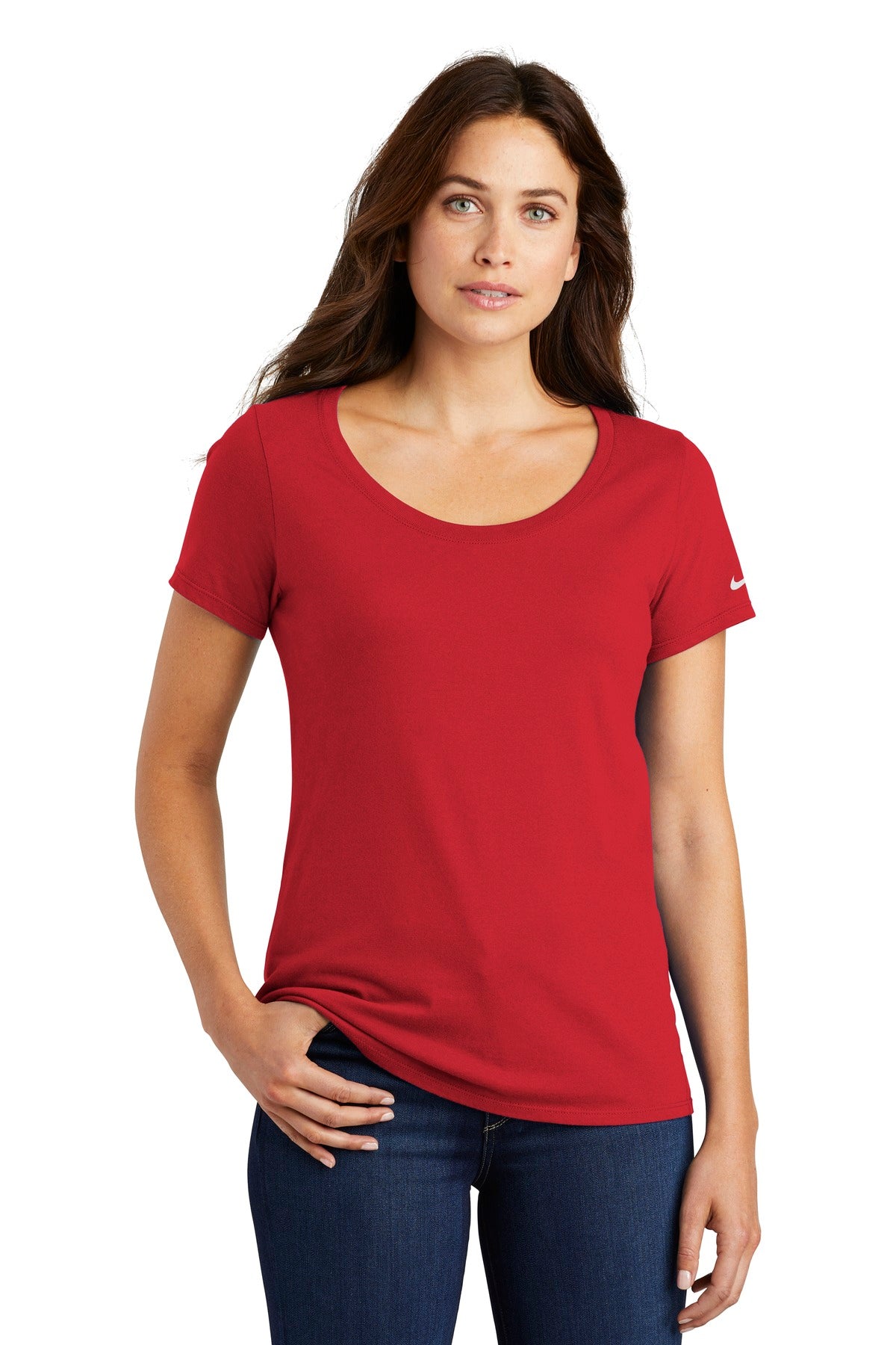 Nike Women's Core Cotton Scoop Neck Tee