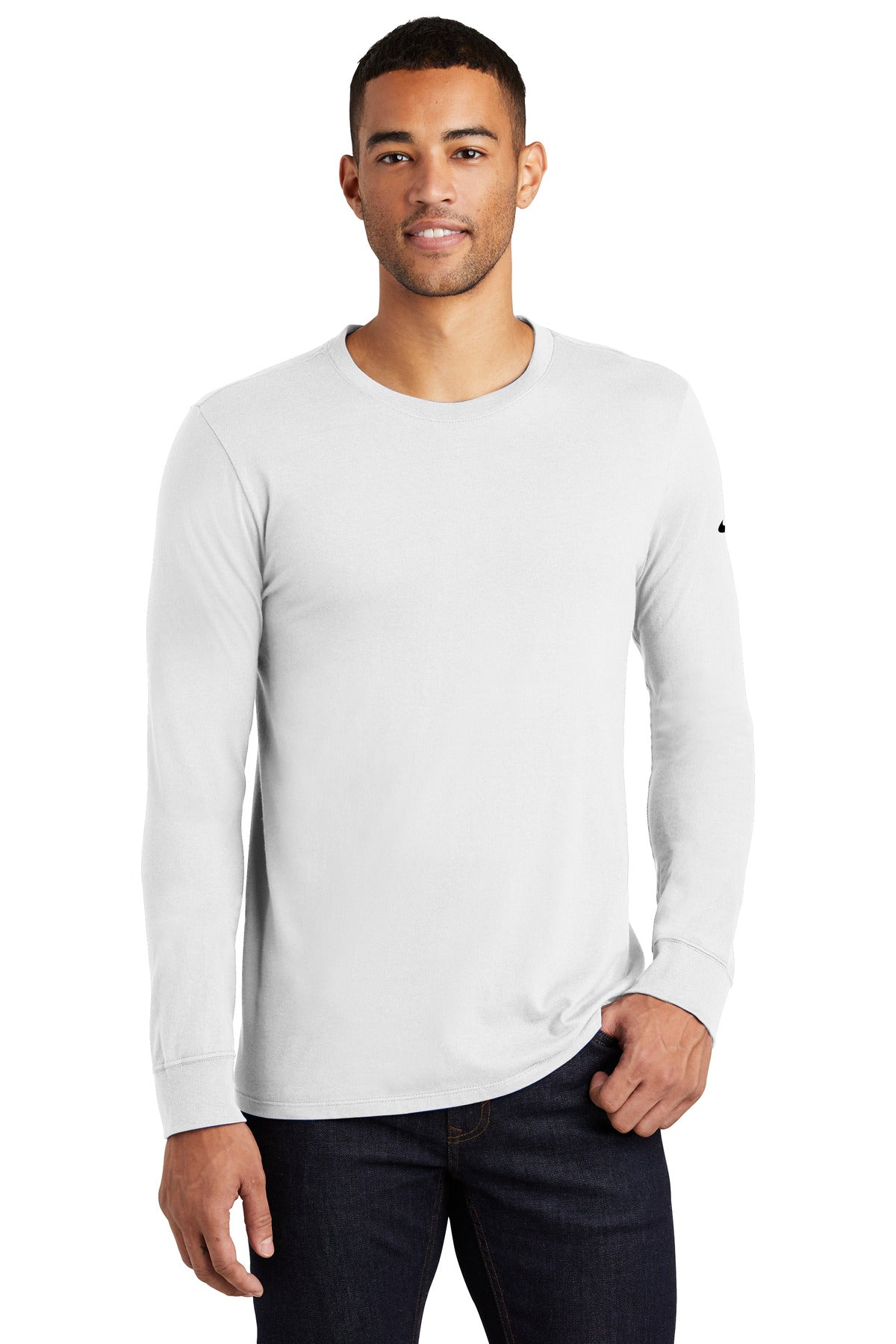 Nike Men's Core Cotton Long Sleeve Tee