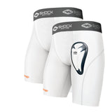 Shock Doctor 2-Pack Core Compression Short with Bio-Flex Cup