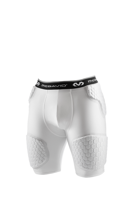 McDavid Adult Hex Short with Contoured Wrap-Around Thigh-1