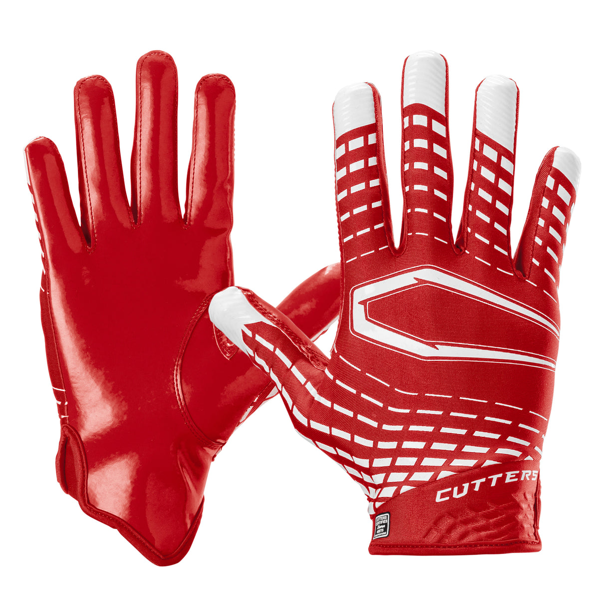 Cutters Youth Rev 5.0 Receiver Gloves-1