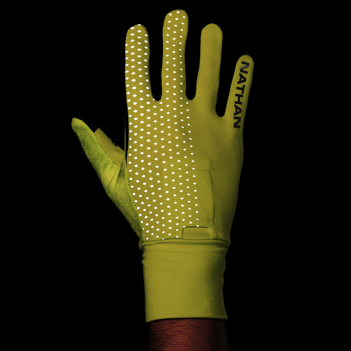 Nathan Sports HyperNight Reflective Glove-4