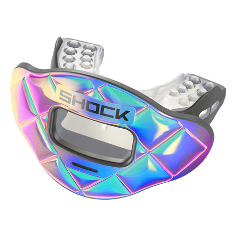 Shock Doctor Adult Max Air Flow 3D Iridescent Mouthguard