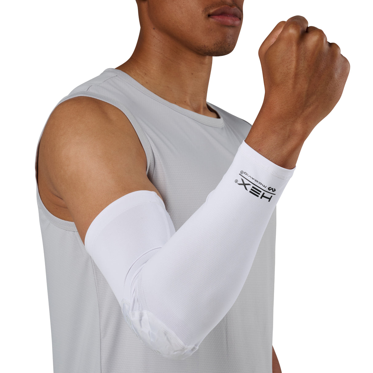 McDavid Youth HEX Viz Arm Sleeve Single-3