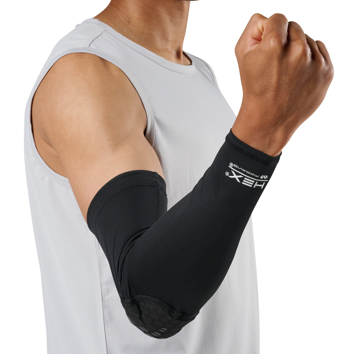 McDavid Youth HEX Viz Arm Sleeve Single-1
