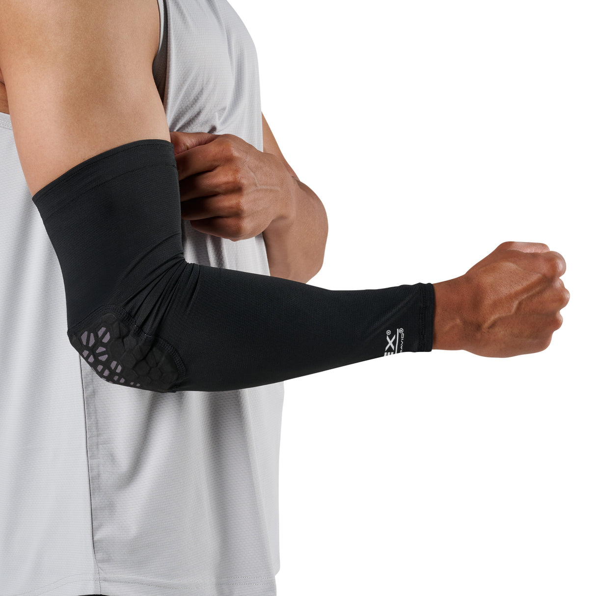 McDavid Youth HEX Viz Arm Sleeve Single-4