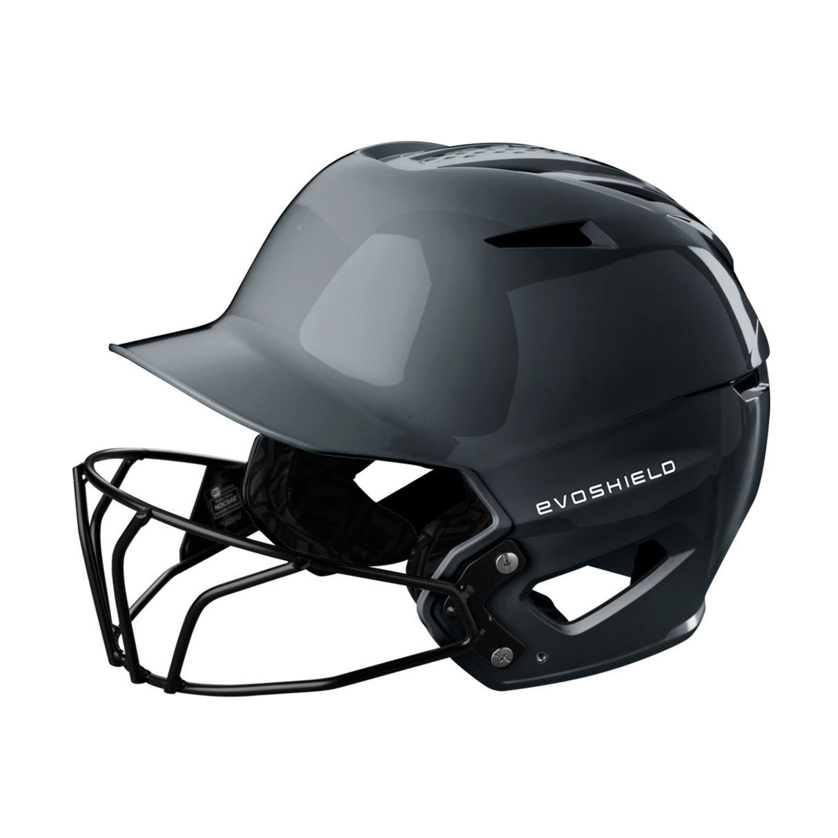 EvoShield Xvt 2.0 Glossy Batting Helmet with Facemask-3