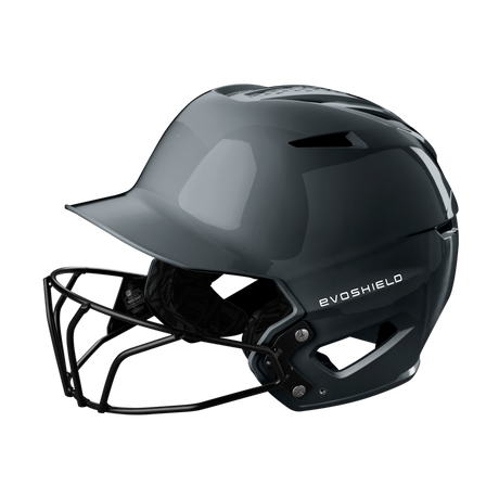 EvoShield Xvt 2.0 Glossy Batting Helmet with Facemask-3
