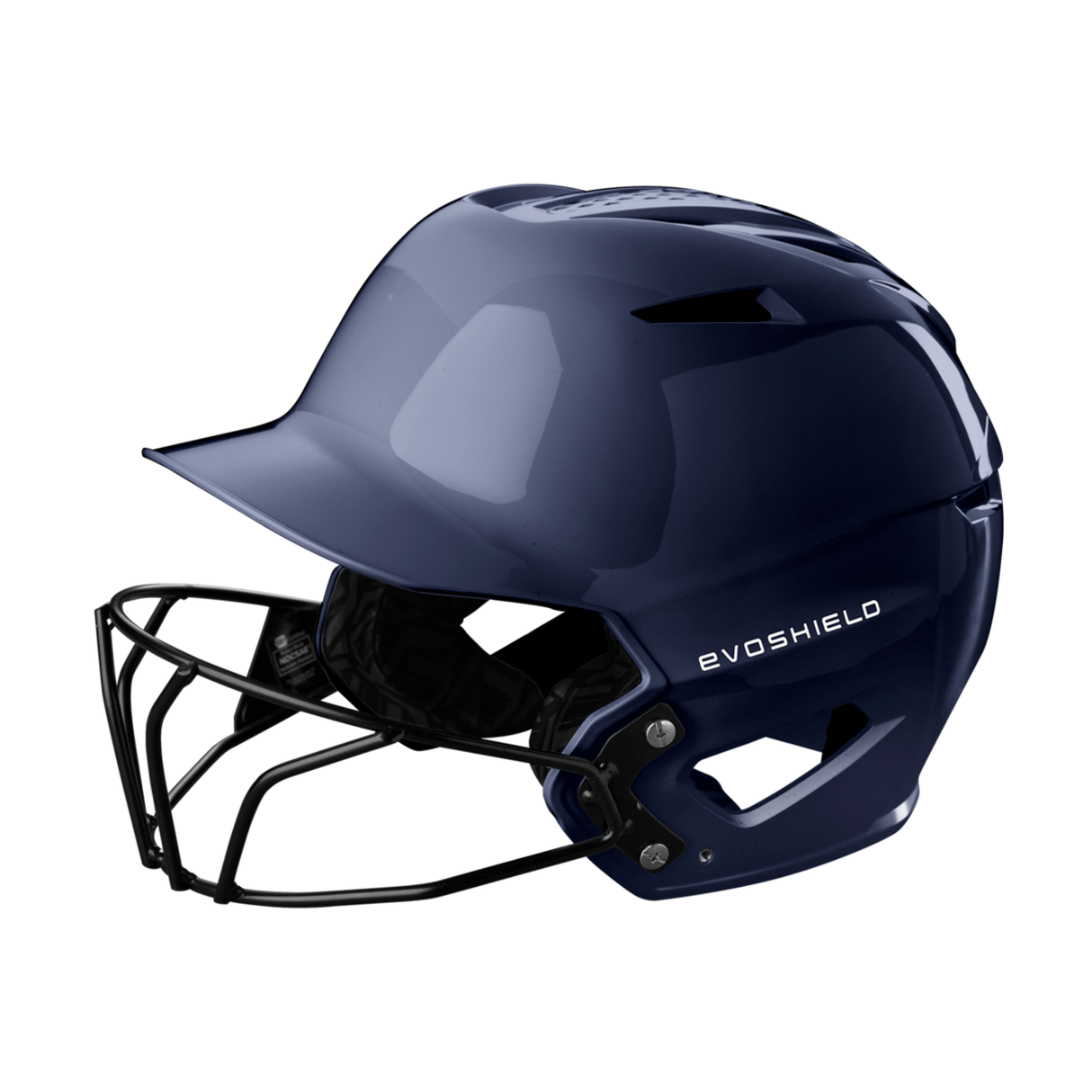 EvoShield Xvt 2.0 Glossy Batting Helmet with Facemask-3